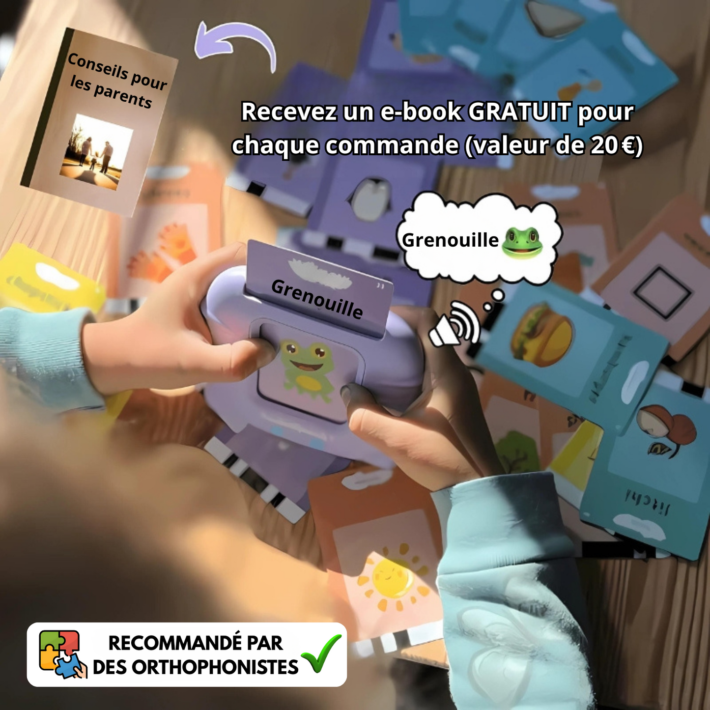 KinderSpeech™ – Cartes de vocabulaire pour le développement du langage